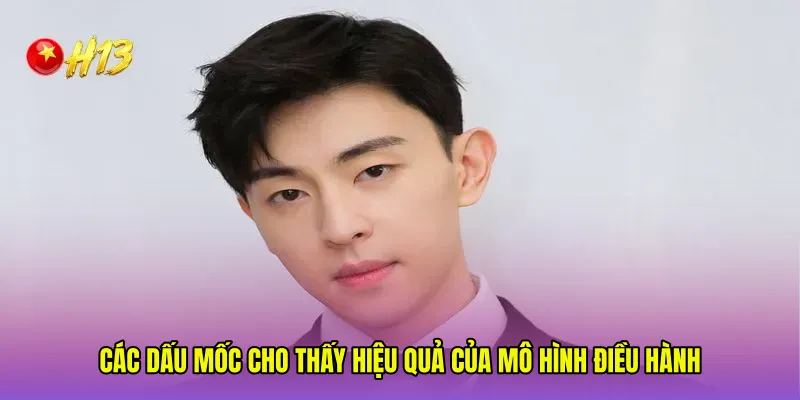 Các dấu mốc cho thấy hiệu quả của mô hình điều hành